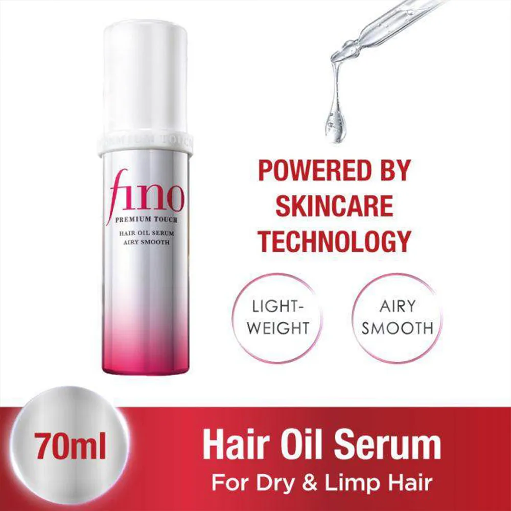 روغن موی لایت فینو پرفیوم تاچ شیسیدو Shiseido Fino Premium Touch Hair Oil Serum Airy Smooth