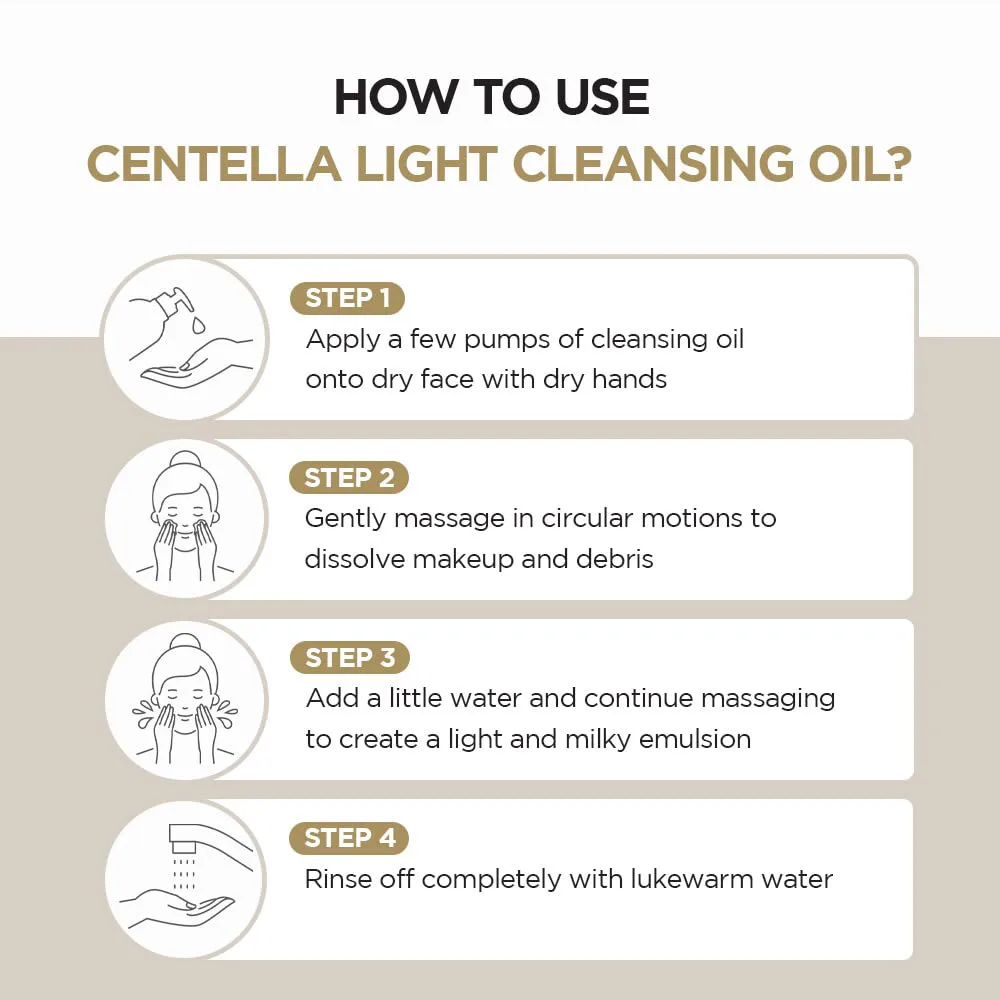 شوینده روغنی سبک سنتلا ماداگاسکار اسکین ۱۰۰۴ SKIN1004 Madagascar Centella Light Cleansing Oil