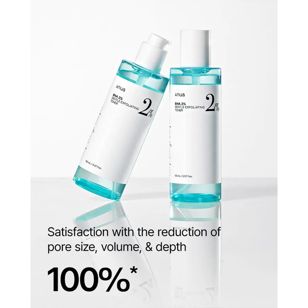 BHA 2% تونر لایه بردار و کنترل منافذ آنوا