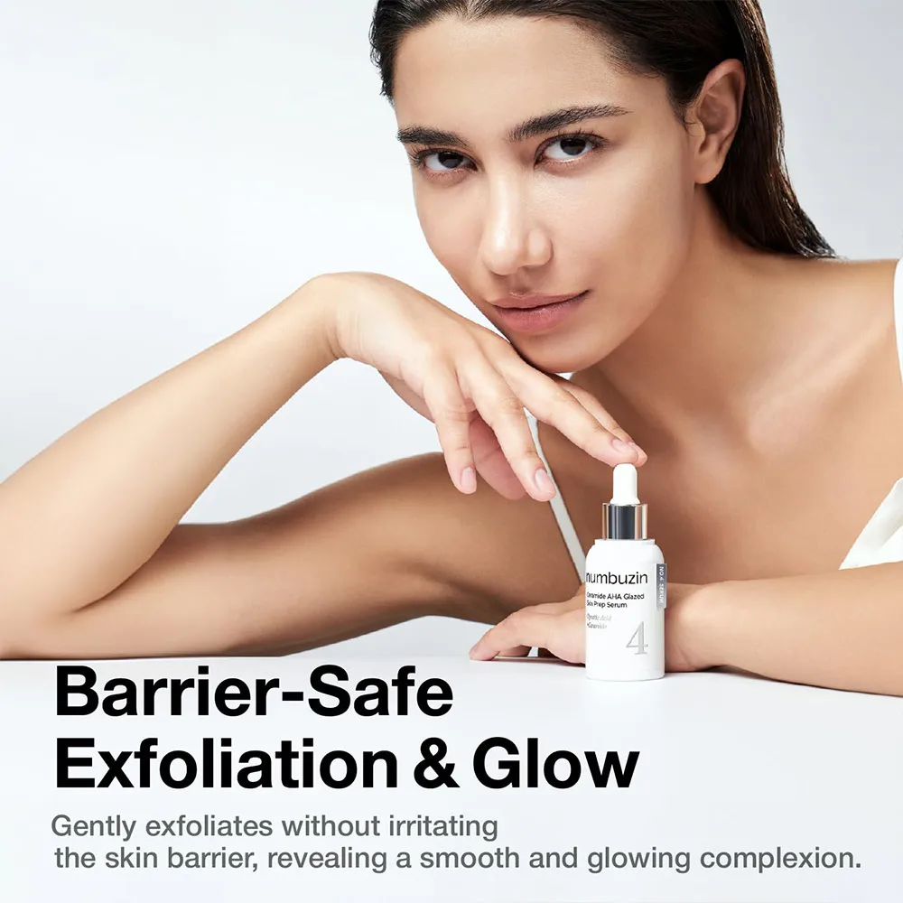 سرم لایه بردار و آبرسان سراماید شماره 4 نامبوزین مدل Glazed Skin Prep اصل