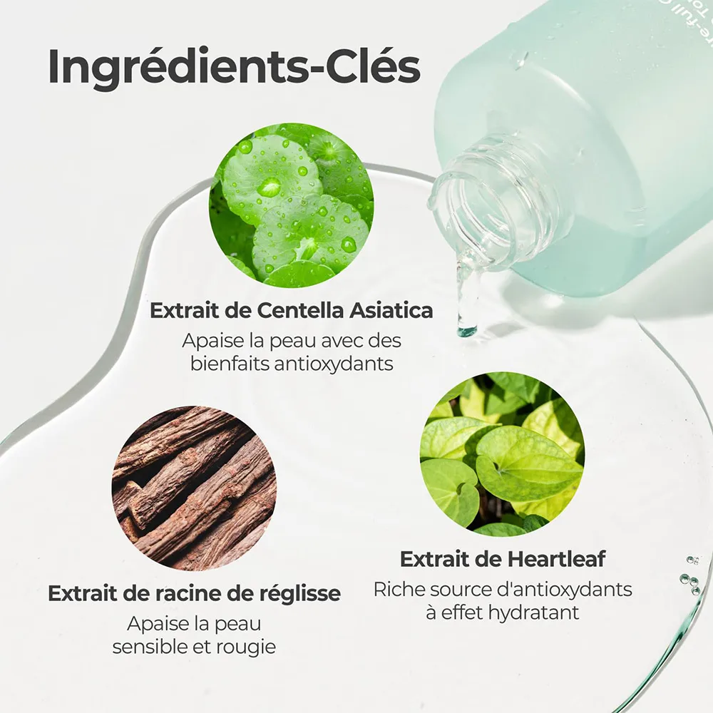 تونر تسکین دهنده و گیاهی ضد جوش شماره 1 نامبوزین اصل مدل Pure full Calming Herb