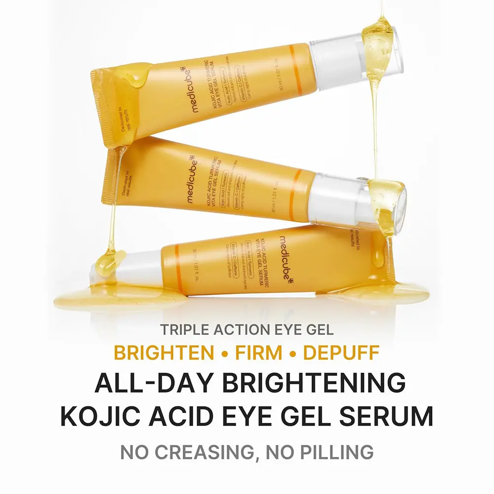 medicube kojic acid turmeric vita eye gel serum image 2