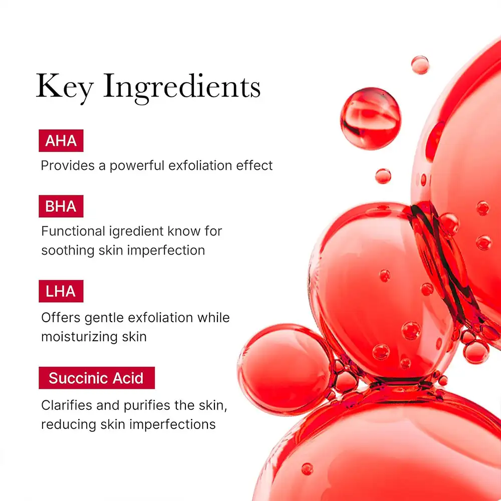 اسپری لایه بردار و ضد جوش بدن مدی کیوب اصل مدل Medicube Red Acne Body Peeling Shot مناسب کاهش جوش بدن، زبری پوست، استرابری اسکین، پاکسازی منافذ و صاف شدن پوست بدن