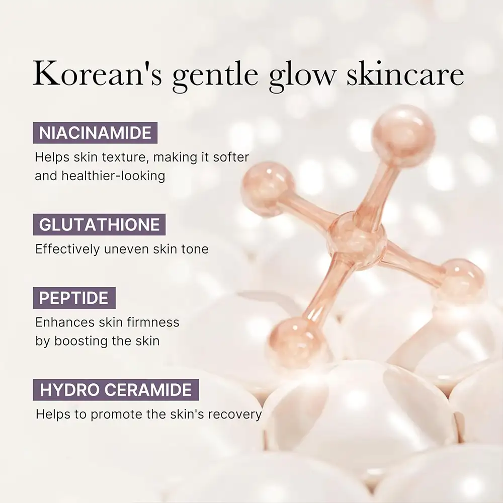 کرم کپسولی جوانساز و روشن‌کننده گلوتاتیون مدی کیوب اصل مدل Medicube AGE R Glutathione Glow Capsule Cream، کرم کره‌ای حاوی کپسول‌های گلوتاتیون، پپتید کلاژن و ترکیبات آبرسان برای کمک به شفافیت