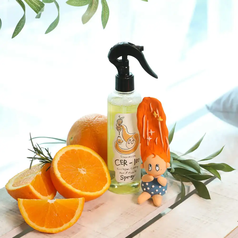 اسپری کلاژن مو الیزاوکا اصل مدل Elizavecca CER 100 Collagen Coating Hair A+ Muscle Spray