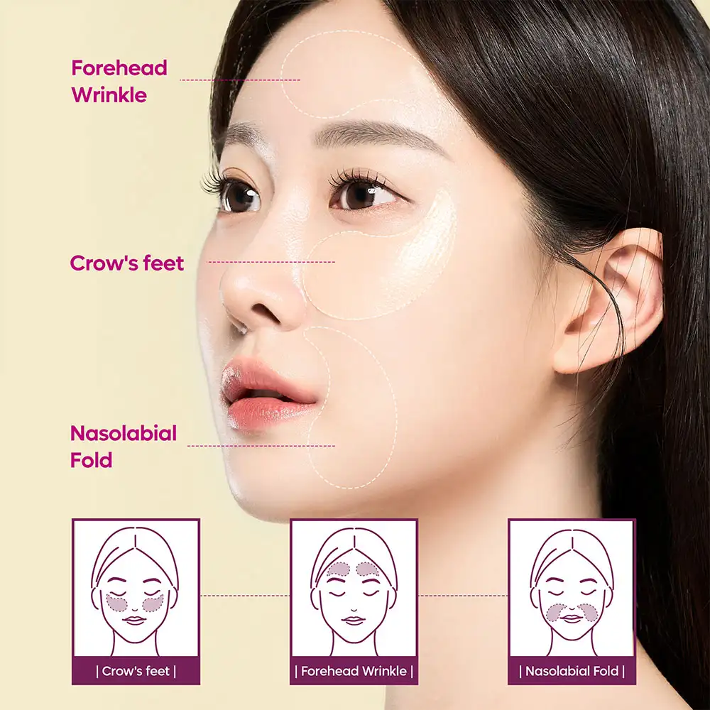 پچ زیر چشم کلسیم دکتر ملاکسین اصل مدل Cemenrete Calcium Volume Eye Patch ضد چروک روشن کننده و آبرسان