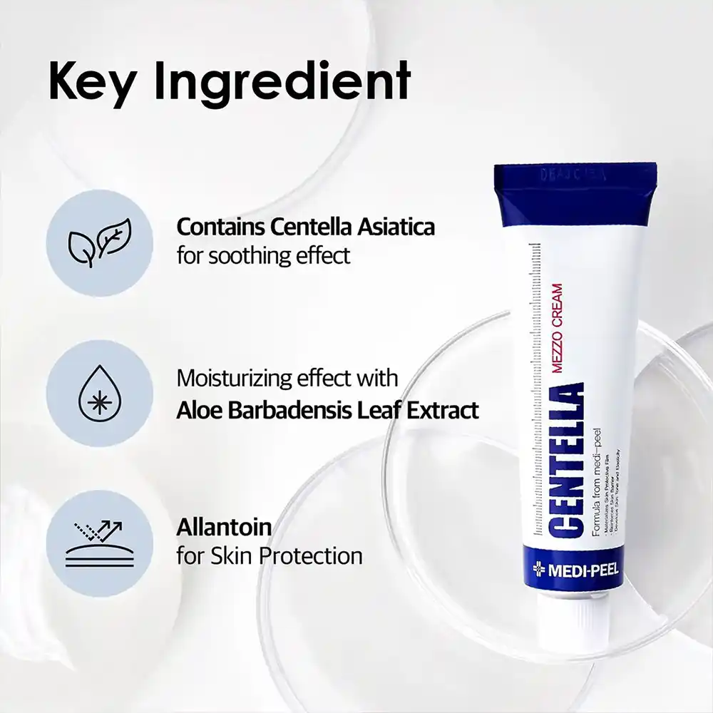 کرم تسکین دهنده و ترمیم کننده سنتلا مدی پیل Medi Peel Centella Mezzo Cream 30ml