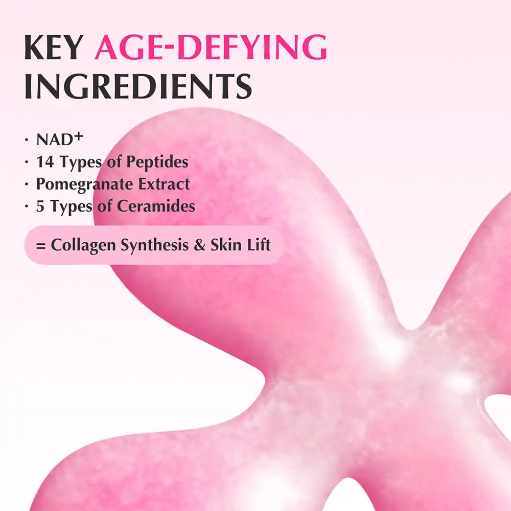 سرم ضد چروک و جوان‌ساز NAD+ و 14 پپتاید اکوال بری EQQUALBERRY NAD+ Peptide Boosting Smoothie Serum کره‌ای برای صورت گردن و بدن