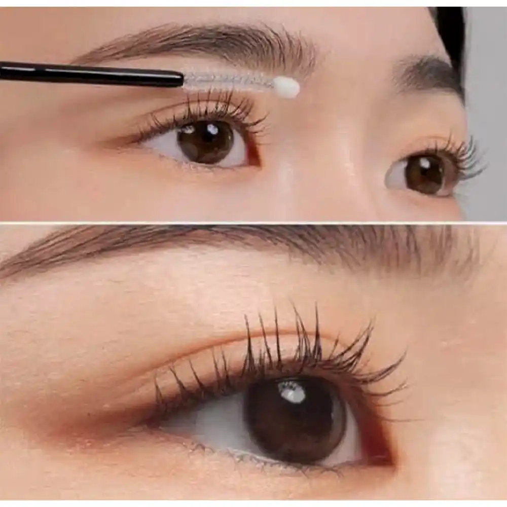 سرم تقویت مژه کلاژن فارم استی Farmstay Collagen Eyelash Serum 10g با برس دوتایی برای رشد و ضخیم‌تر شدن مژه حاوی کلاژن و هیالورونیک اسید