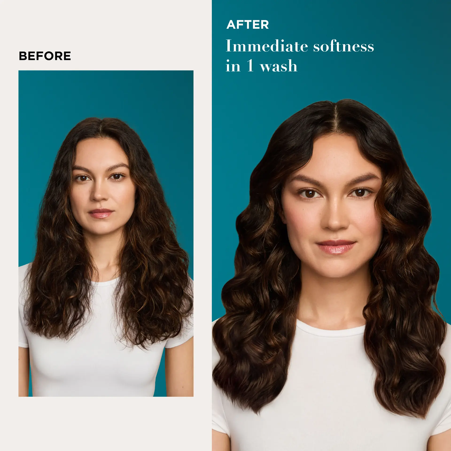 شامپو مغذی شیر نارگیل بدون سولفات او جی ایکس OGX Nourishing Coconut Milk Shampoo برای آبرسانی و ترمیم موهای خشک آسیب‌دیده با فناوری LipiPro Shield