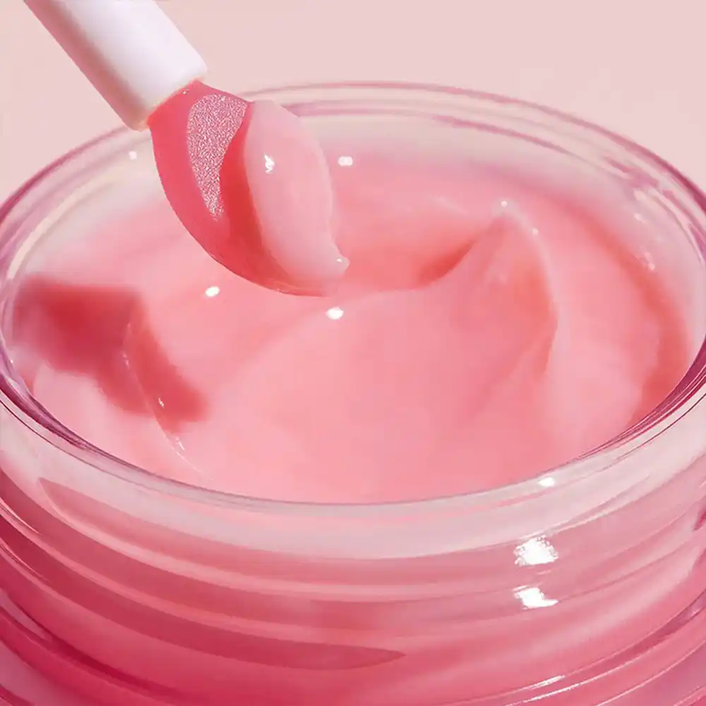 ماسک لب شب توت فرنگی لانیژ Laneige Lip Sleeping Mask EX Berry با ویتامین C، کره شی و کمپلکس توت برای آبرسانی، ترمیم و نرمی لب‌های خشک 20 گرم