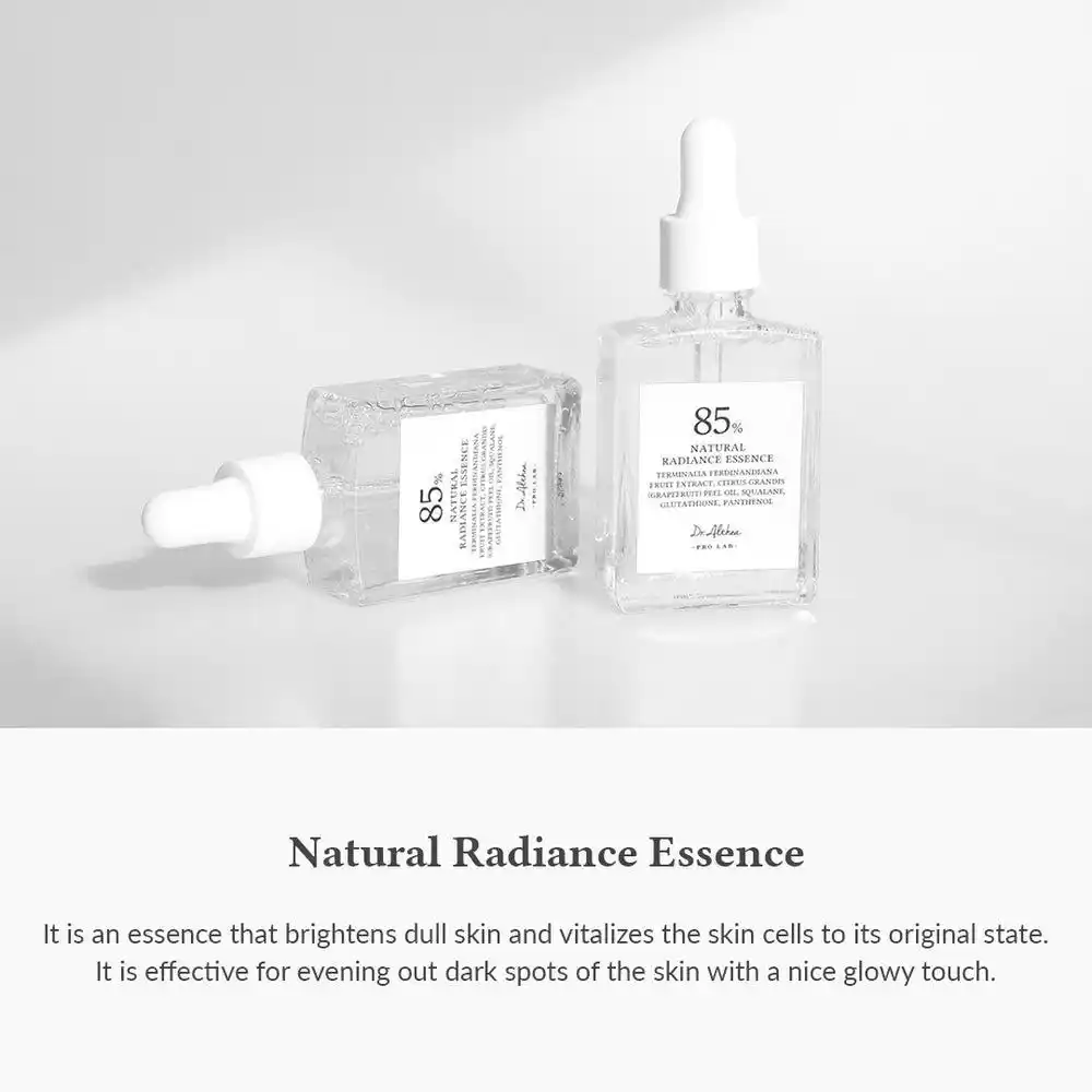 اسنس روشن‌کننده رادیانس دکتر آلتیا Dr. Althea Natural Radiance Essence با عصاره سیکا برای تسکین پوست حساس و روشن‌سازی پوست کدر