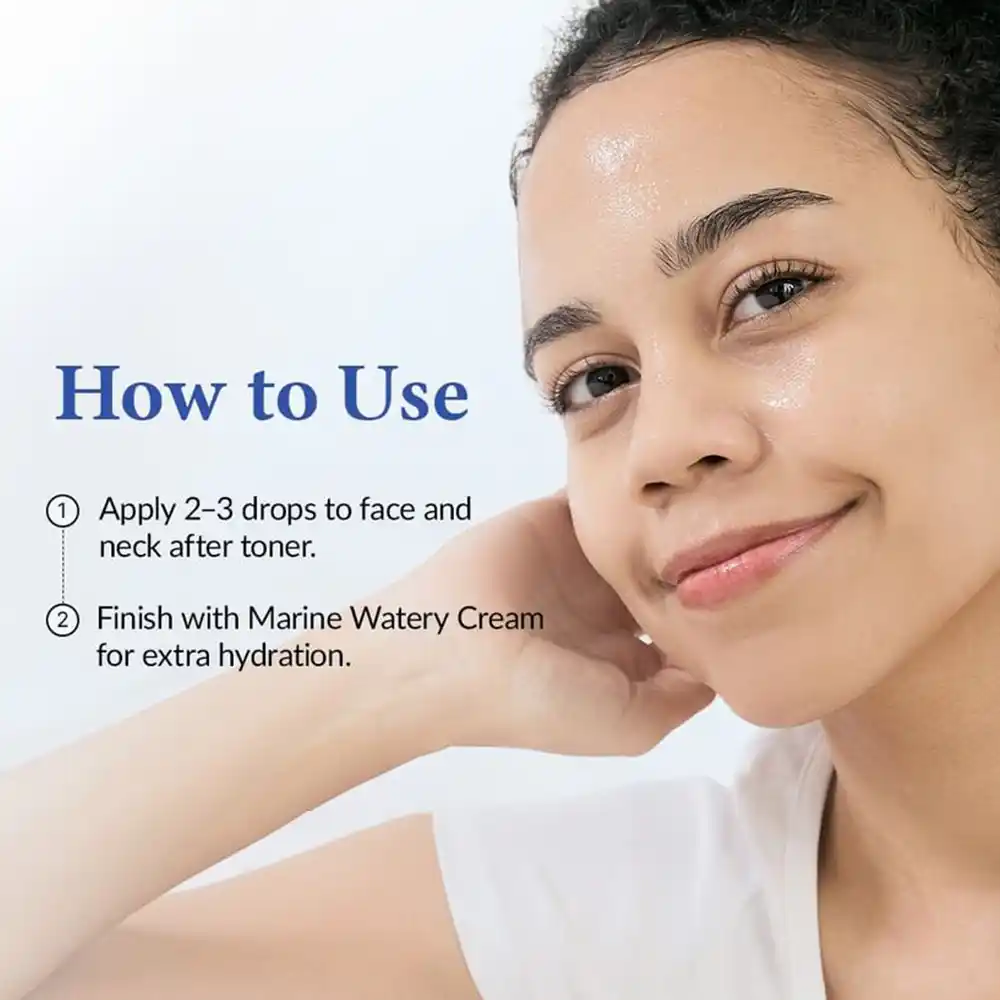 سرم آبرسان آکوا مارین دکتر آلتیا Dr. Althea Aqua Marine Deep Serum با آب بامبو و هیالورونیک اسید برای آبرسانی عمیق پوست