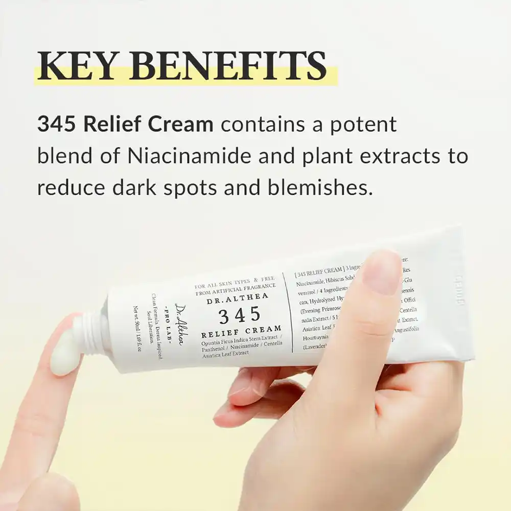 کرم مرطوب‌کننده و ضد لک Dr.Althea 345 Relief Cream