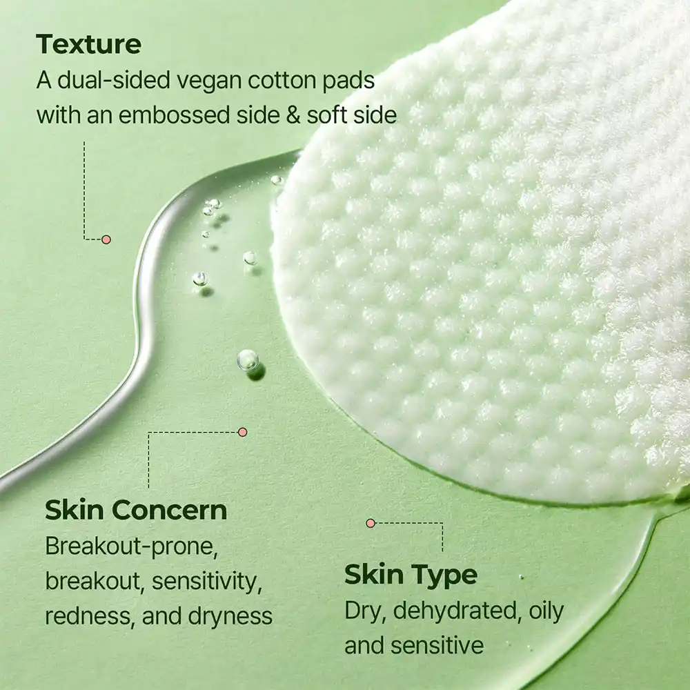 پد تونر تسکین دهنده سیکا توریدن Torriden Balanceful Cica Toner Pad
