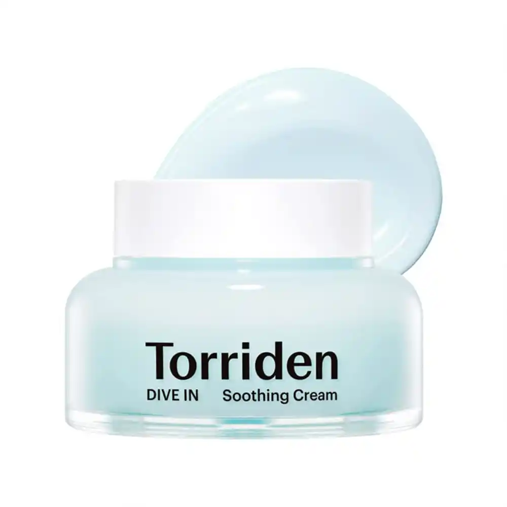 ژل کرم مرطوب کننده و تسکین دهنده هیالورونیک اسید توریدن Torriden DIVE IN Soothing Cream 100ml