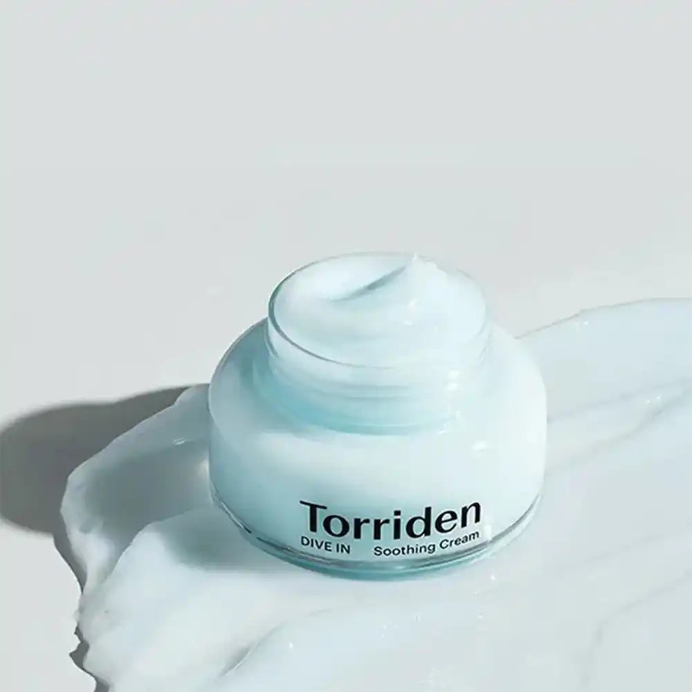 ژل کرم مرطوب کننده و تسکین دهنده هیالورونیک اسید توریدن Torriden DIVE IN Soothing Cream 100ml