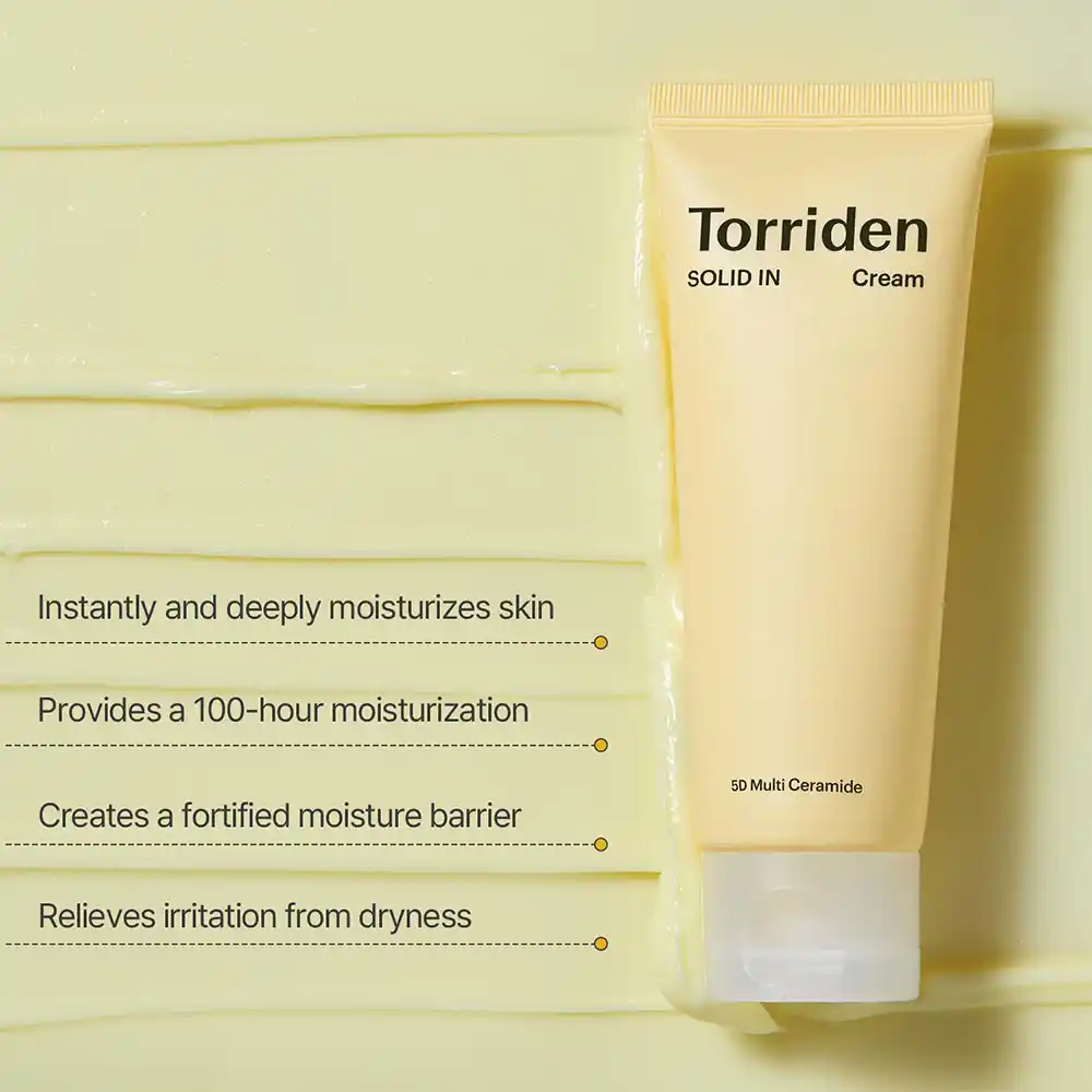کرم آبرسان و تقویت کننده سراماید توریدن Torriden SOLID IN Ceramide Cream 70ml