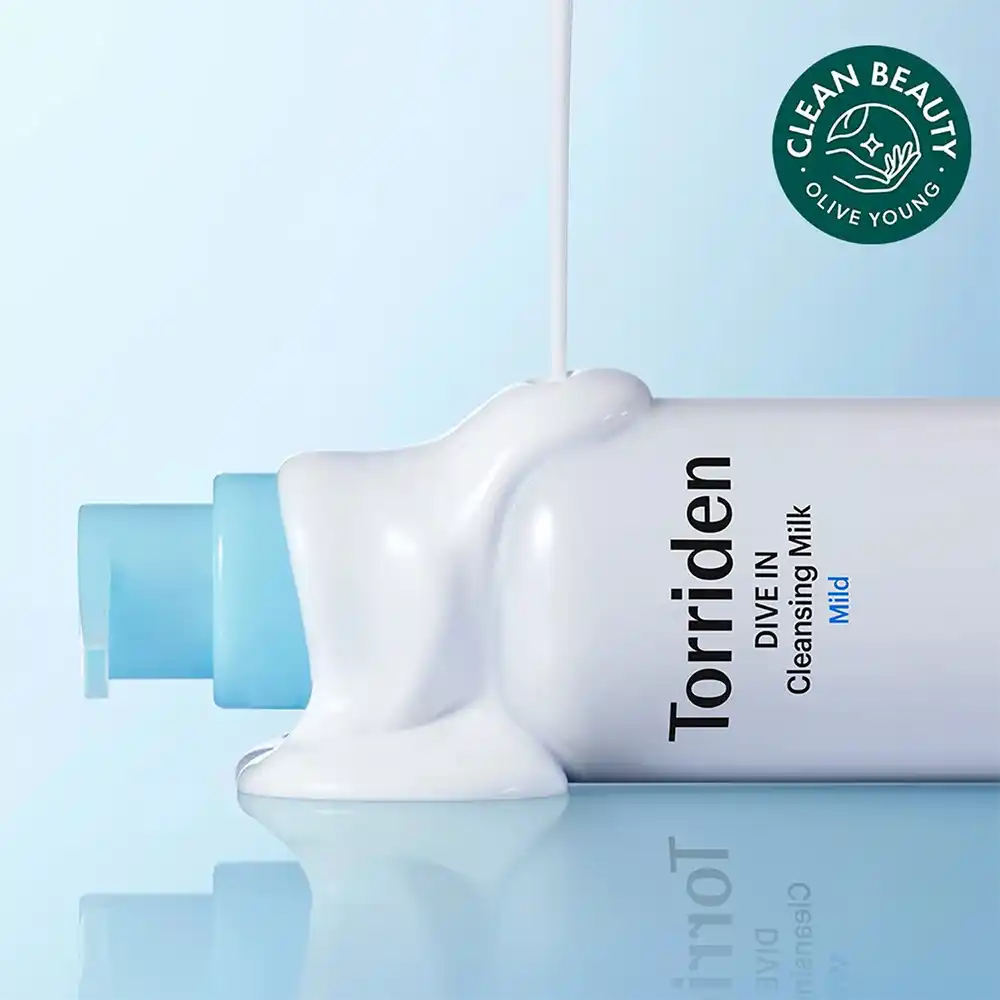 شوینده میلکی توریدن Torriden Dive In Cleansing Milk آبرسان و پاک کننده ملایم پوست