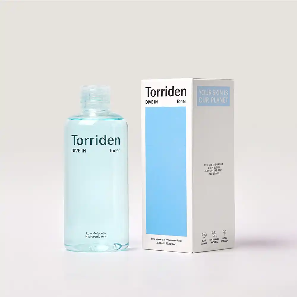 تونر آبرسان توریدن Torriden Dive In Hyaluronic Acid Toner 300ml برای پوست خشک و دهیدراته