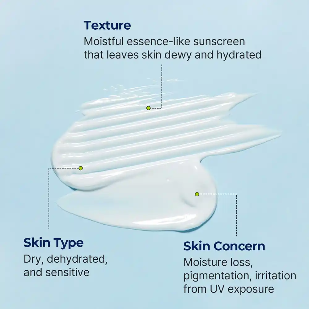 ضد آفتاب مرطوب کننده و آبرسان هیالورونیک اسید توریدن Torriden Dive In Watery Moisture Sun Cream SPF 50 60ml