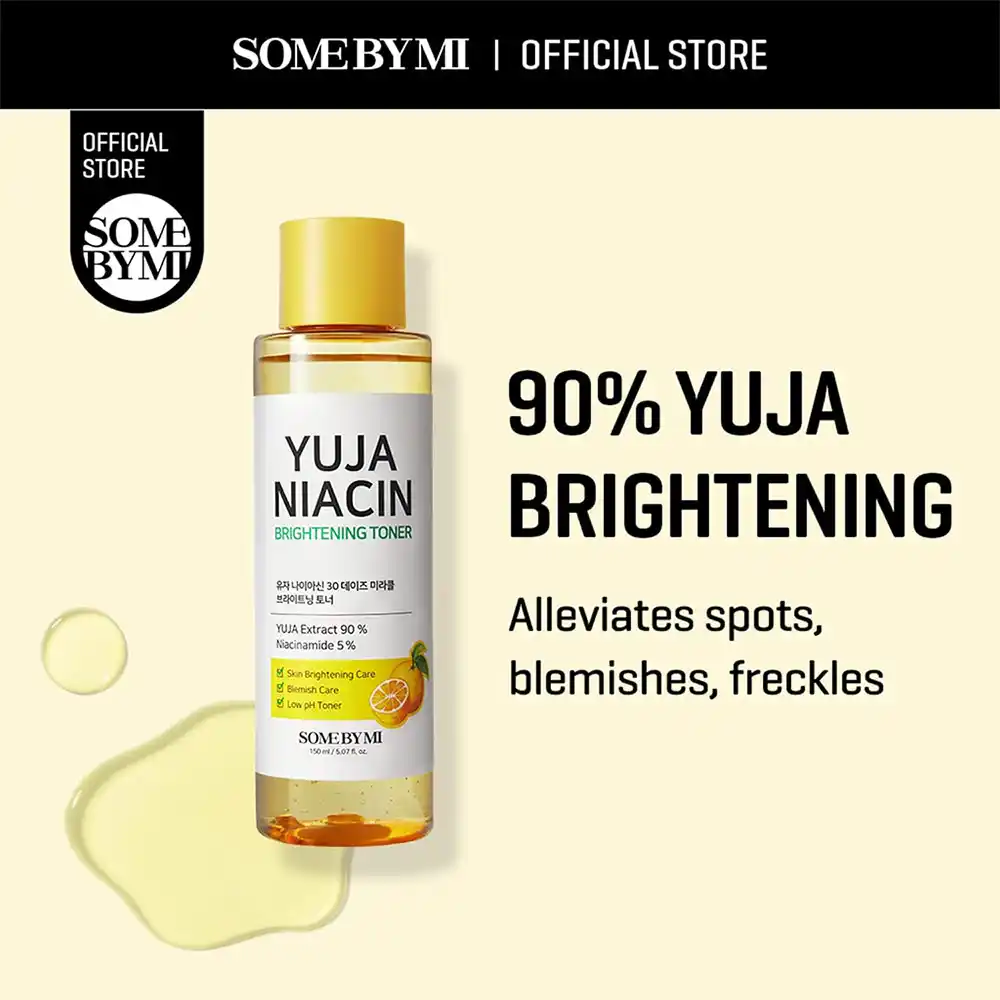 تونر ضد لک و روشن کننده یوجانیاسین سام بای می SOME BY MI Yuja Niacin Brightening Toner 150ml