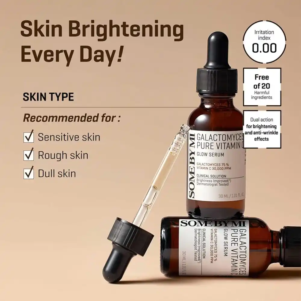 سرم ویتامین سی گالاکتومایسس سام بای می Some By Mi Galactomyces Pure Vitamin C Glow Serum 30ml