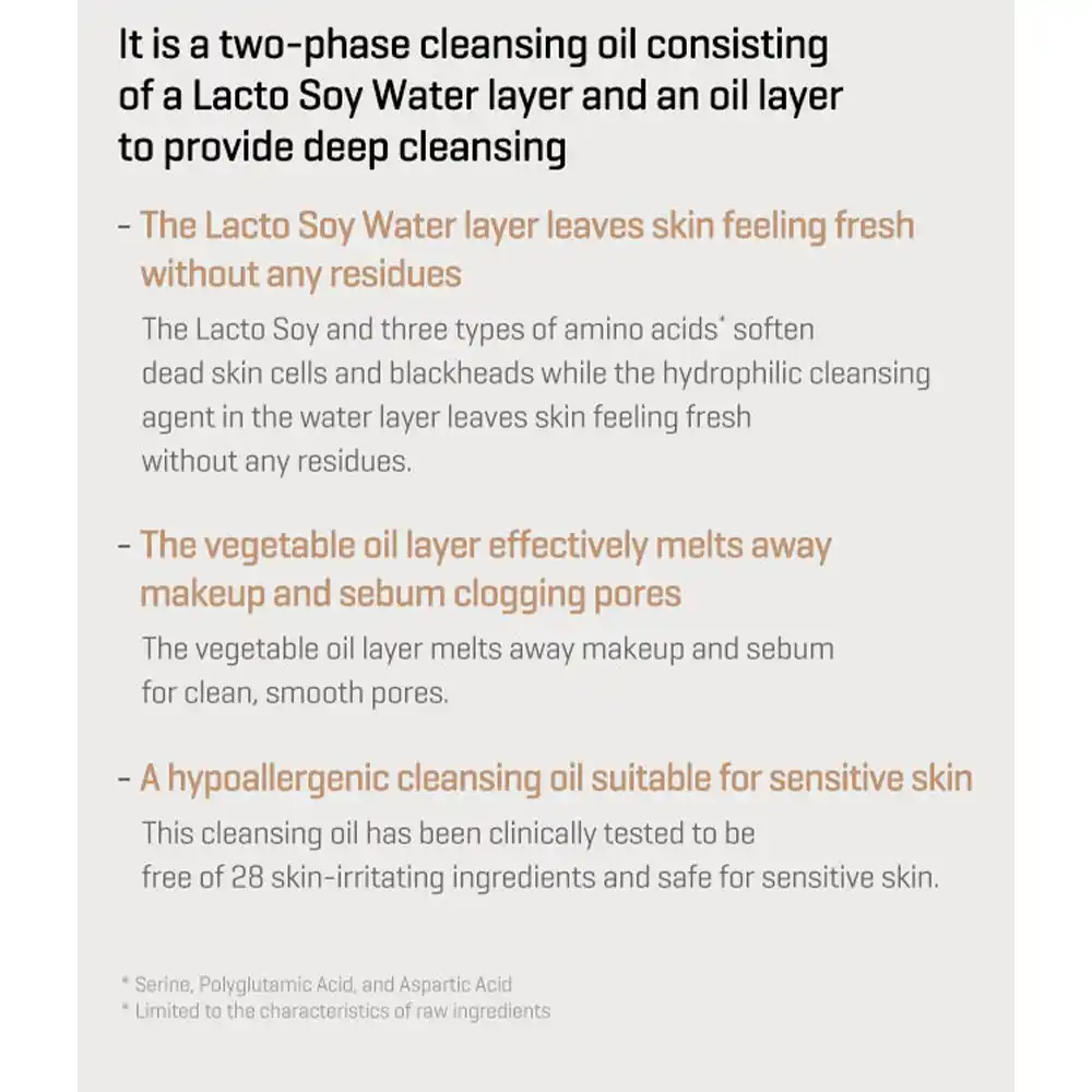 شوینده روغنی ضد جوش سرسیاه لاکتو سویا سام بای می SOME BY MI Lacto Soy Sebum & Blackhead Cleansing Oil 200ml