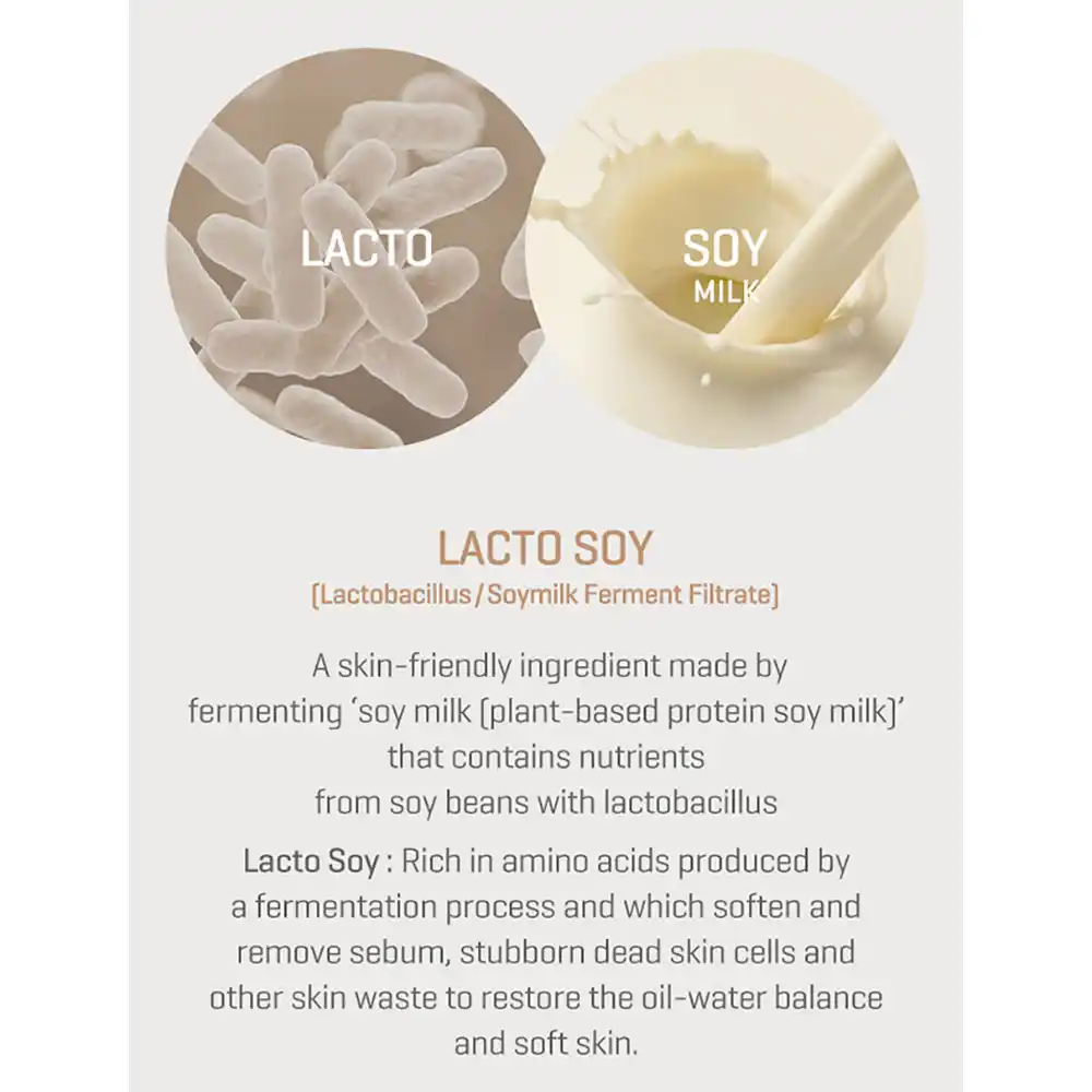 فوم حبابی لایه بردار لاکتو سویا سام بای می SOME BY MI Lacto Soy Mild Peeling Bubble Cleanser 180ml