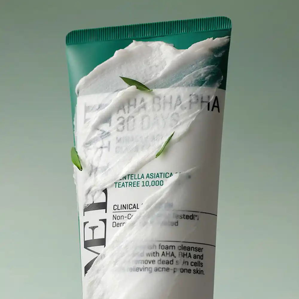 فوم ضد جوش لایه بردار میراکل سام بای می SOME BY MI AHA BHA PHA 30 Days Miracle Acne Clear Foam 100ml