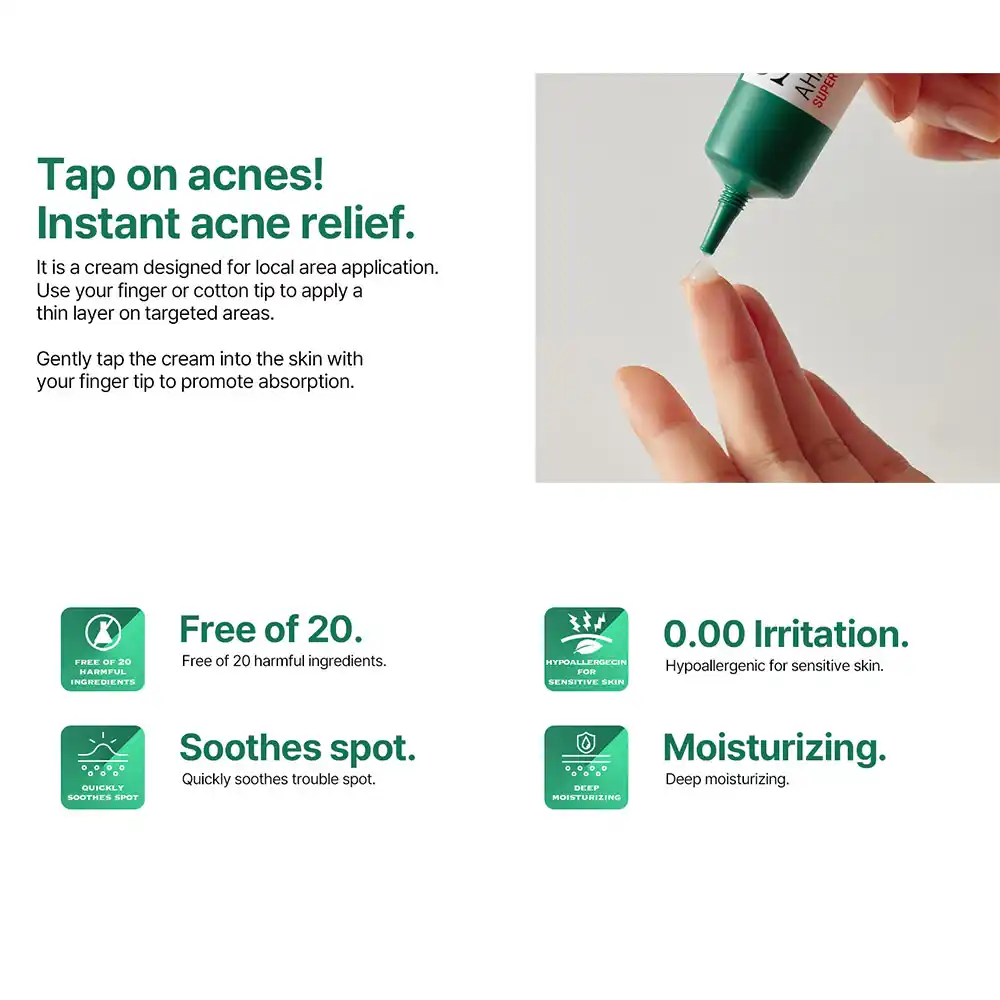 کرم ضد جوش 14 روزه سوپر سام بای می SOME BY MI AHA BHA PHA 14 Days Super Miracle Spot All Kill Cream 30ml