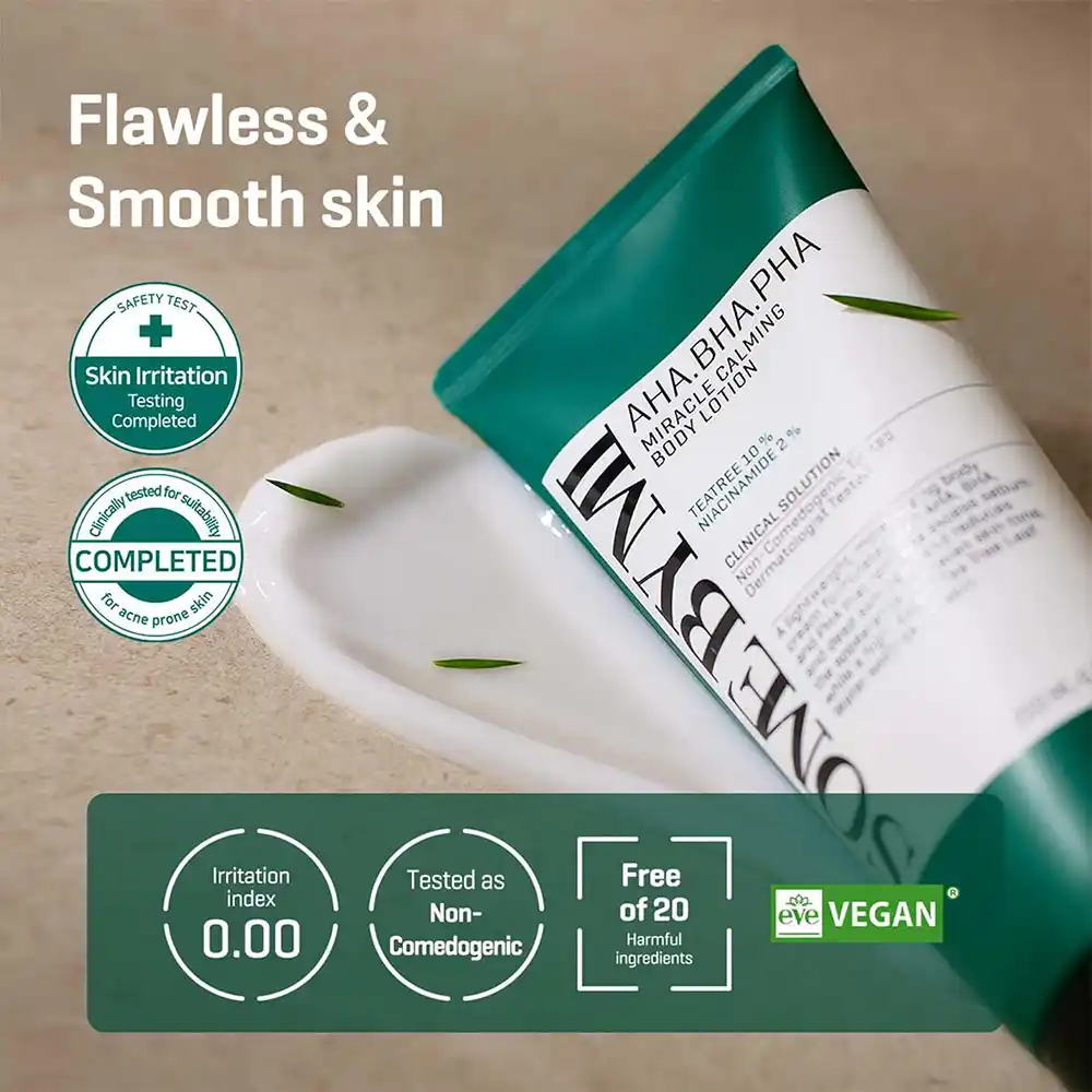 لوسیون بدن میراکل ضد جوش سام بای می SOME BY MI Miracle Calming Body Lotion 200ml