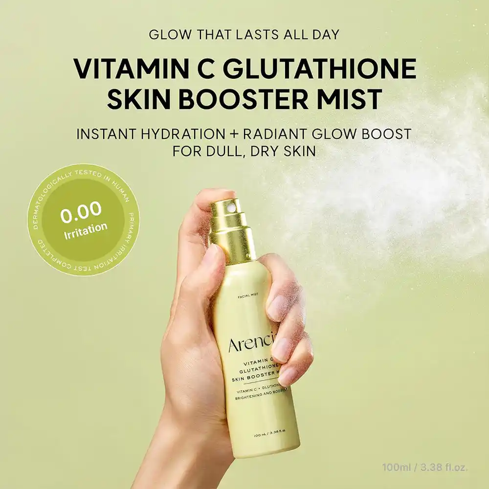 میست ویتامین سی و گلوتاتیون آرنسیا Arencia Vitamin C Glutathione Skin Booster Mist 100ml