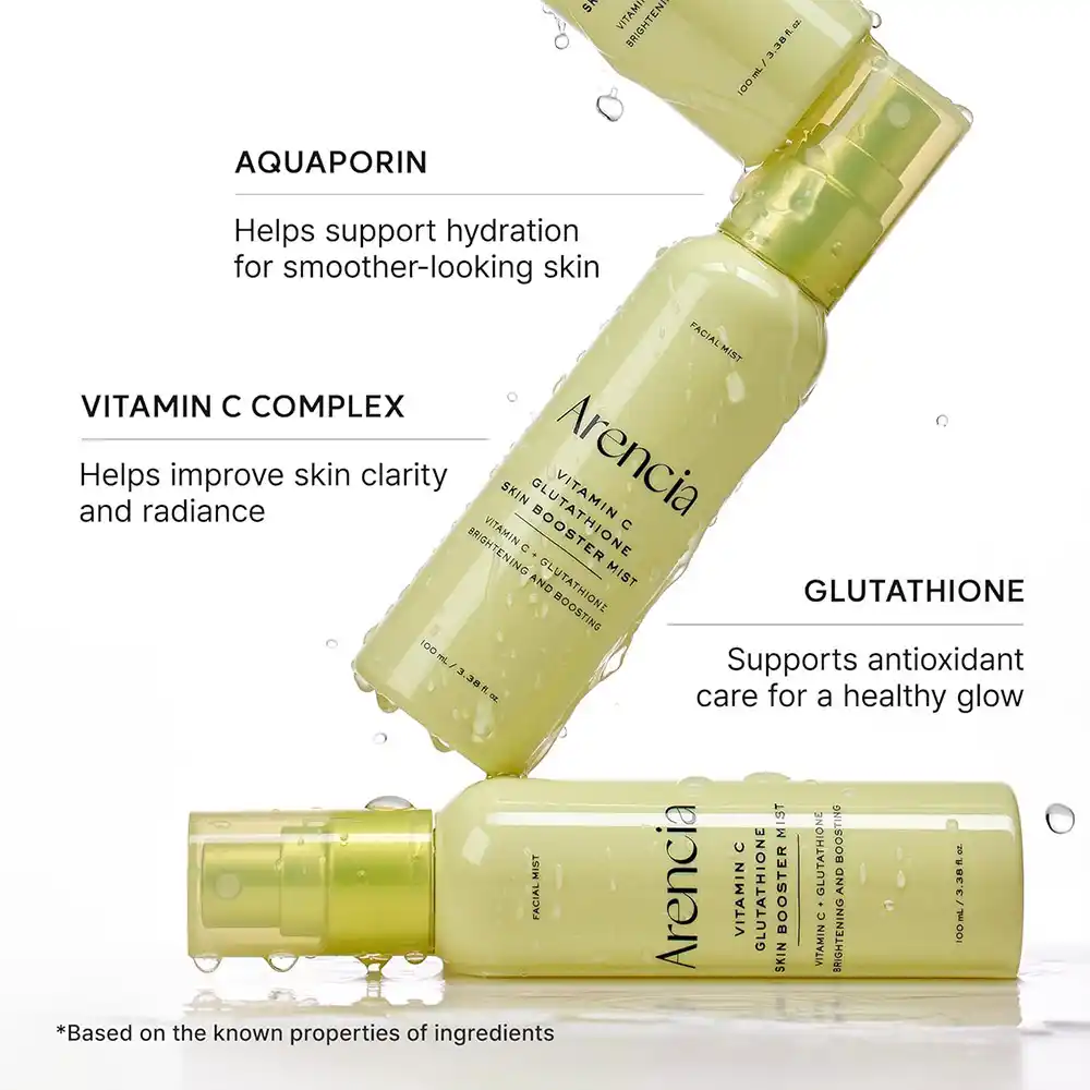 میست ویتامین سی و گلوتاتیون آرنسیا Arencia Vitamin C Glutathione Skin Booster Mist 100ml