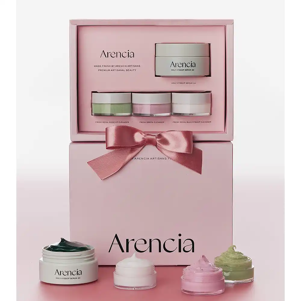 کیت 4 عددی شوینده و سرم آرنسیا Arencia 4PCS Discovery Kit Complete Skincare Set