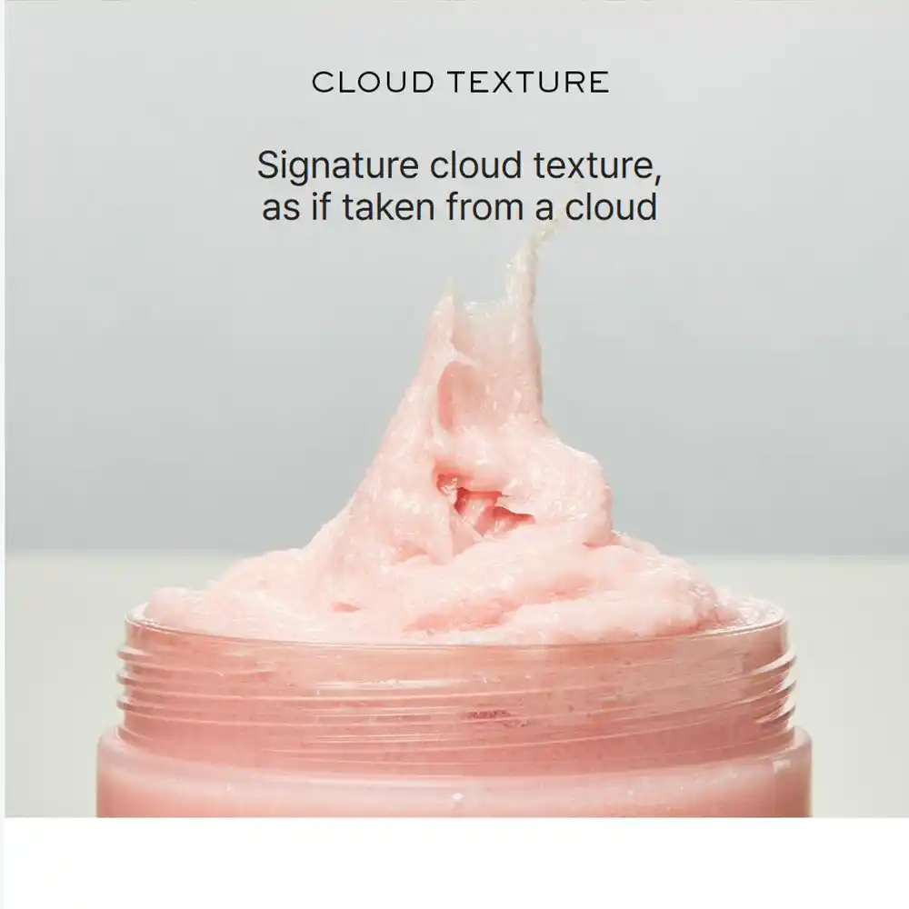 اسکراب کف سر و بدن آرنسیا صورتی Arencia Fresh Cloud Sea Salt Body Scalp Scrub Pink