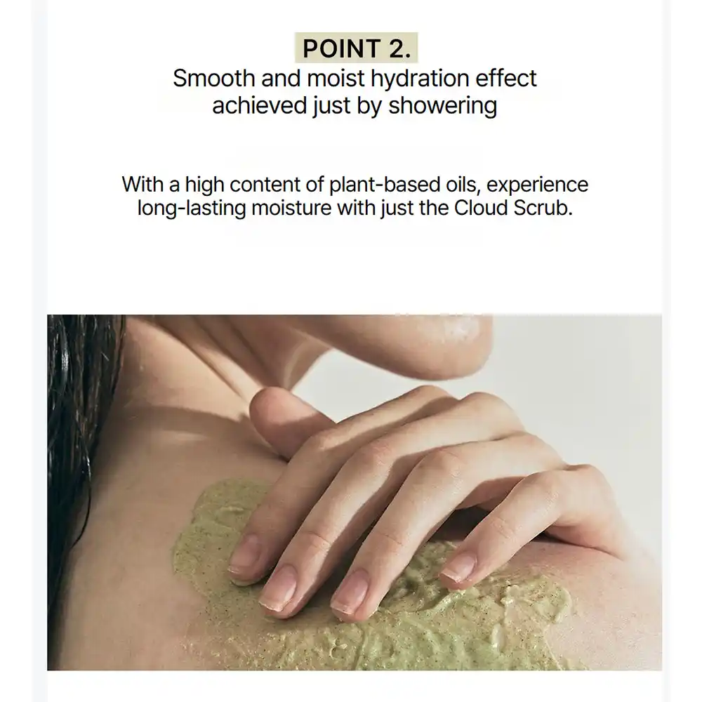 اسکراب کف سر و بدن آرنسیا صورتی Arencia Fresh Cloud Sea Salt Body Scalp Scrub Pink