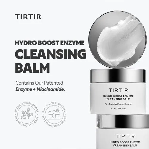 بالم پاک کننده کنترل منافذ و مرطوب کننده هیدروبوست تیر تیر TIRTIR Hydro Boost Enzyme