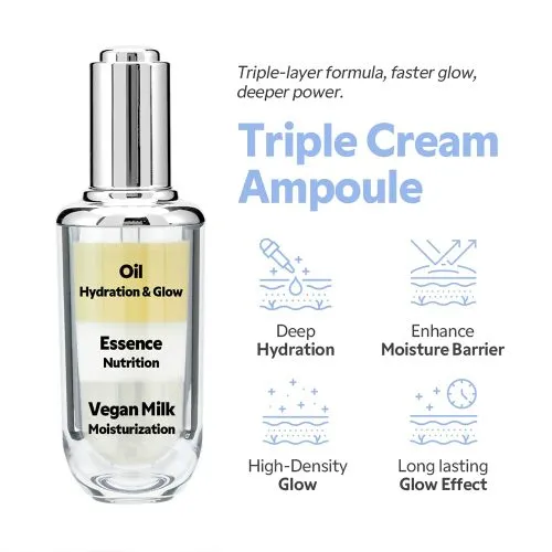 مپول سراماید میلک تیر تیر درخشان کننده و مرطوب کننده TIRTIR Ceramic Milk Ampoule