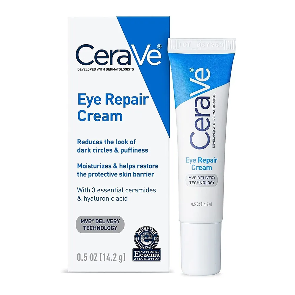 کرم دور چشم ترمیم کننده و روشن کننده سراوی CeraVe Eye Repair Cream کرم دور چشم ترمیم کننده و روشن کننده سراوی CeraVe Eye Repair Cream