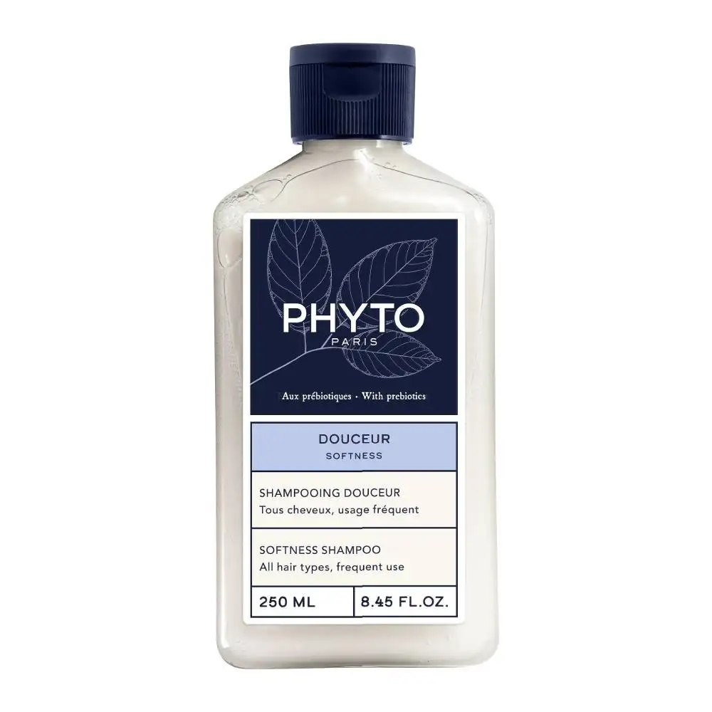 PHYTO SOFTNESS (Douceur) Gentle Shampoo for All Hair Types 250ml