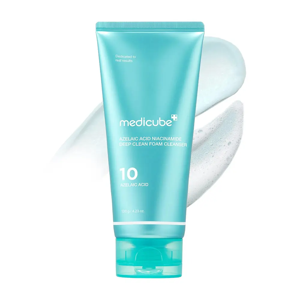 medicube azelaic acid niacinamide deep clean foam cleanser image 1