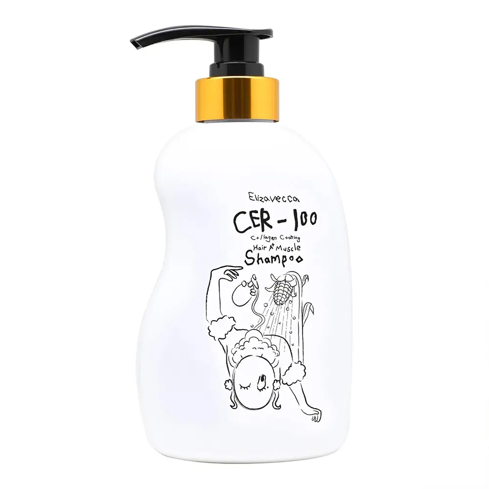 elizavecca cer 100 collagen coating hair a muscle shampoo image