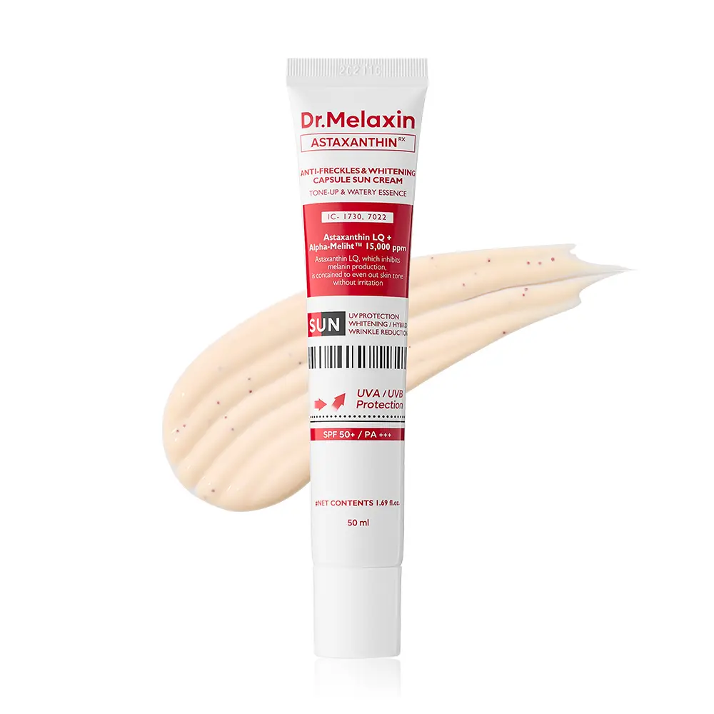 drmelaxin astaxanthin anti freckles whitening capsule sunscreen image