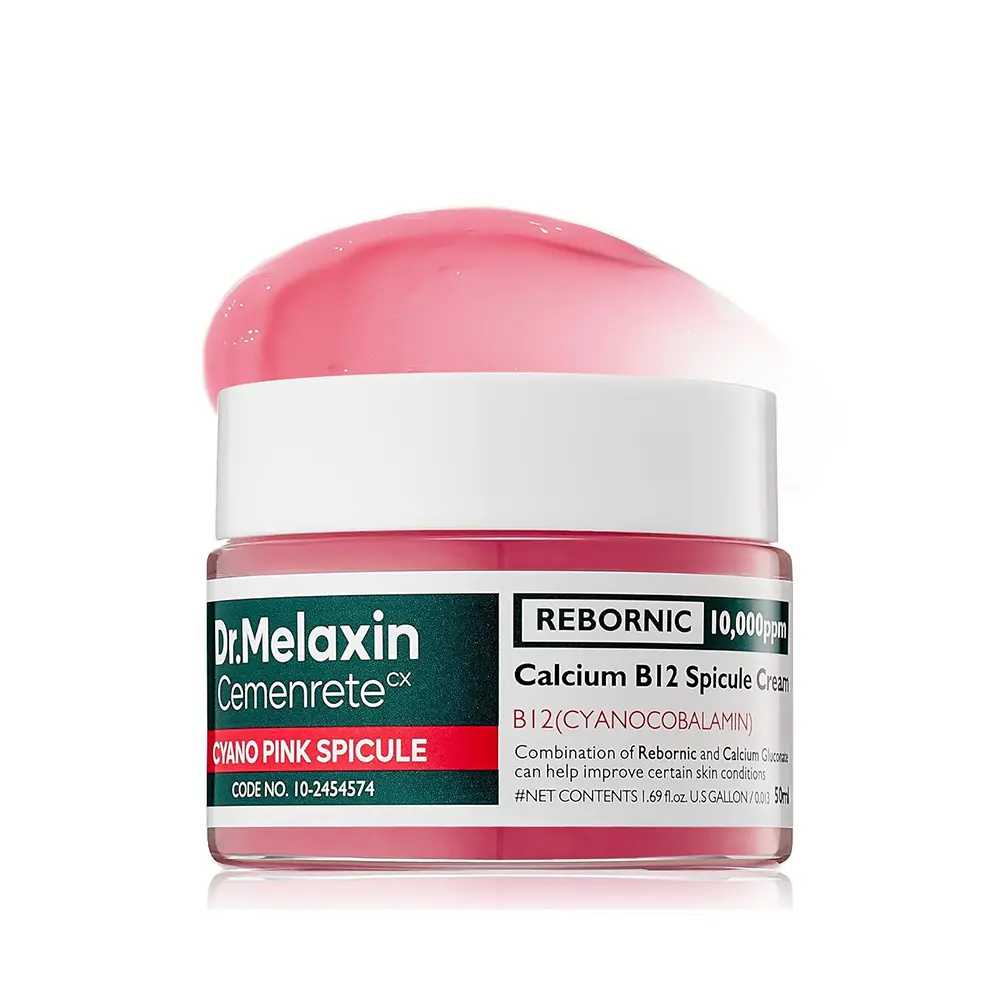 drmelaxin cemenrete cyano pink spicule cream image