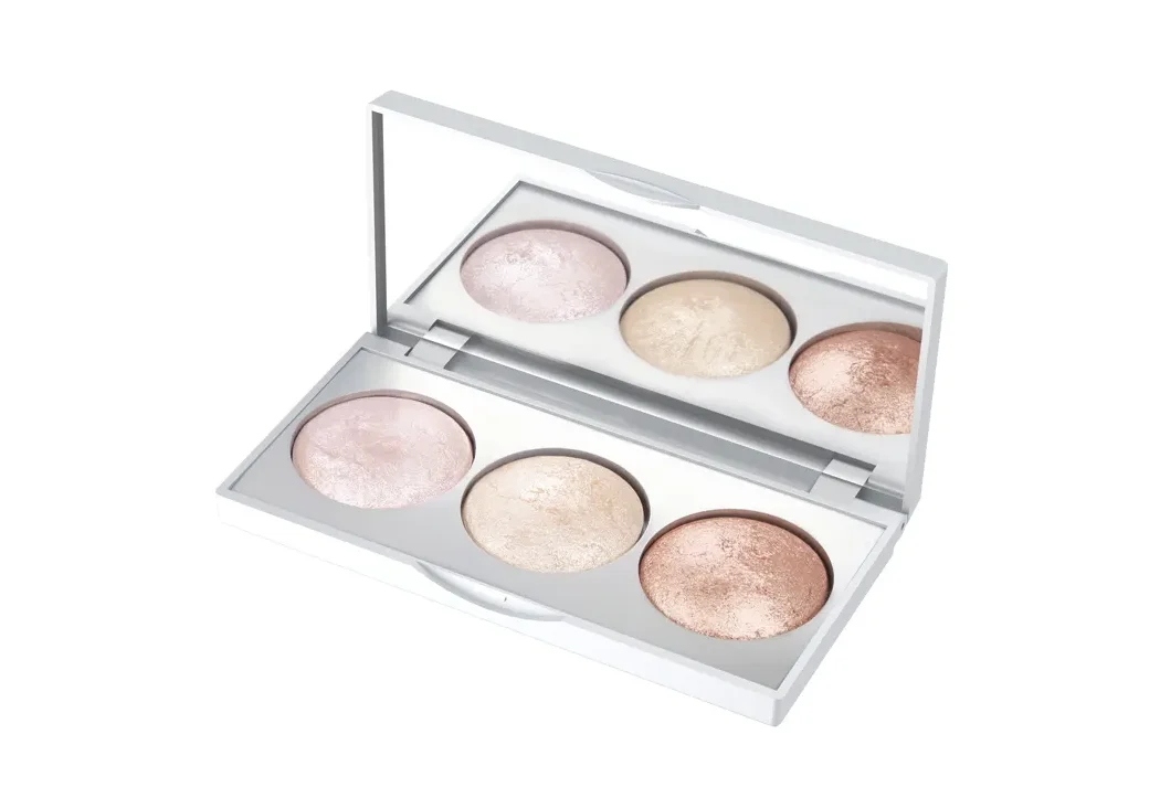 golden rose strobing highlighter palette image