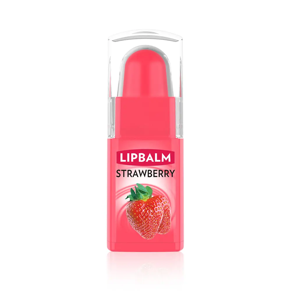 golden rose mini lip balm strawberry image