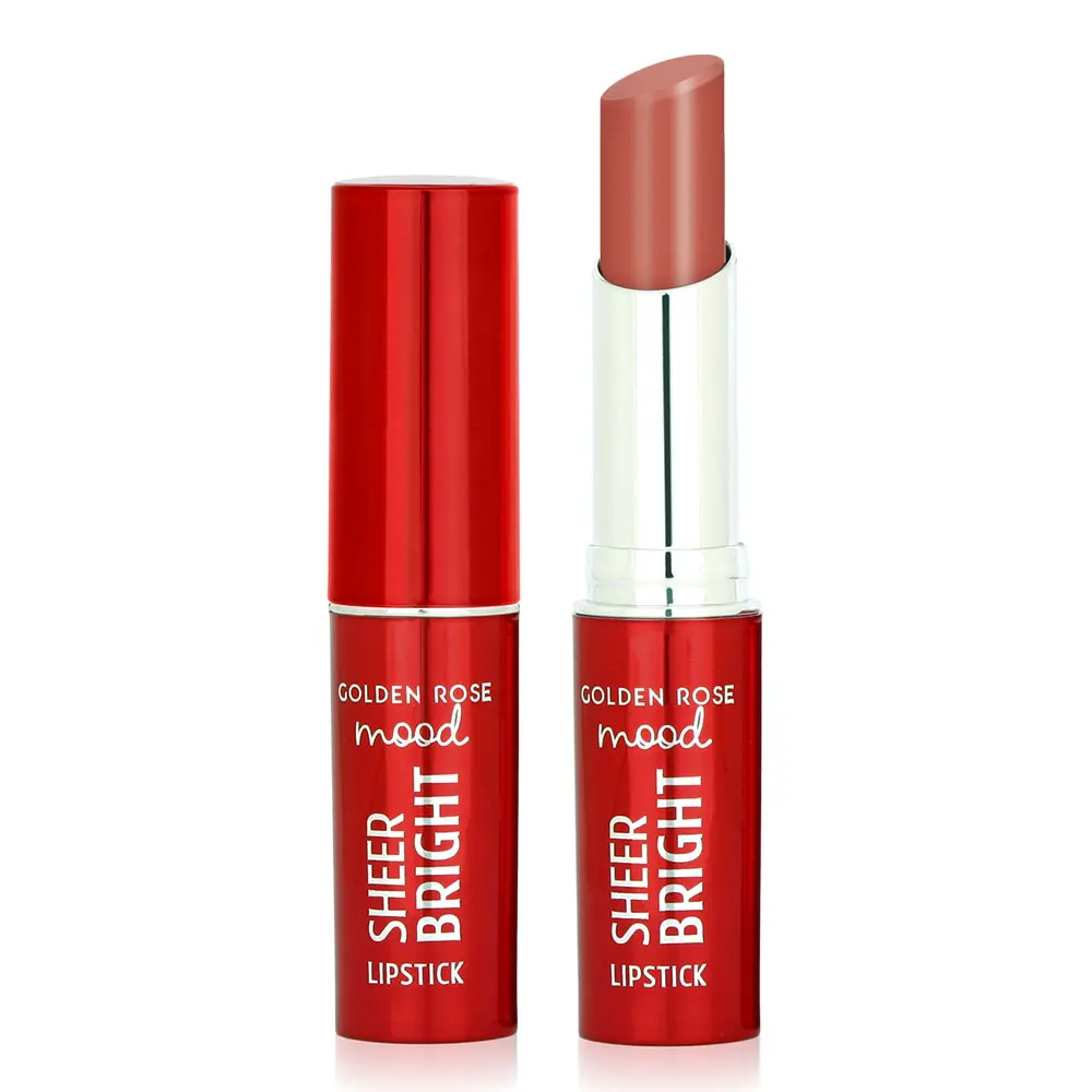 golden rose mood sheer bright lipstick image