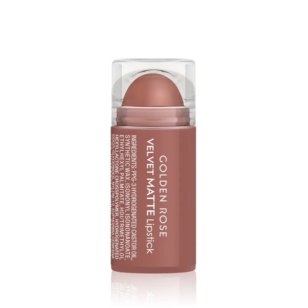 golden rose mini velvet matte lipstick image