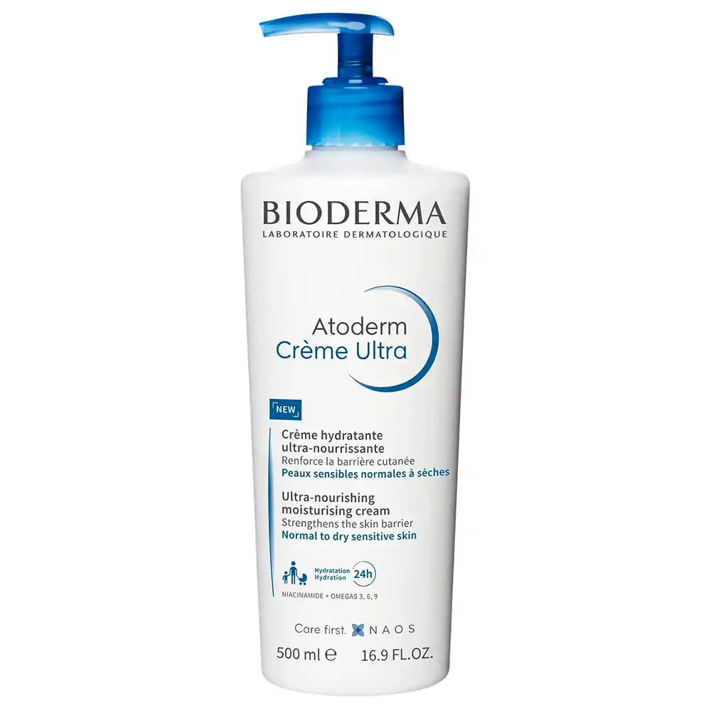 کرم مرطوب کننده و تغذیه کننده اتودرم بایودرما Bioderma Atoderm Cream Ultra برای پوست خشک و حساس